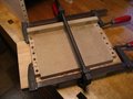 Jig for Drilling Holes for Bottom Dowel Joints